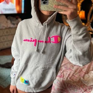 Gray Champion Reverse Weave X-Large Hoodie